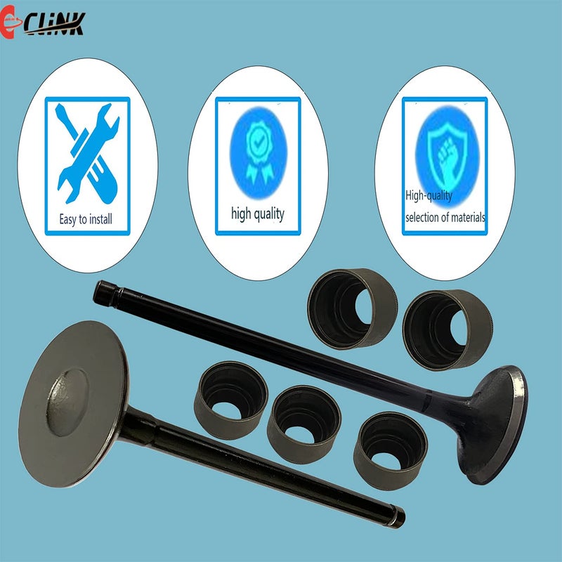 C CLINK Engine Intake & Exhaust Valve Kit With Stem Seal Fits For Yamaha Grizzly 660,2002~2008, Rhino 660,2004~2007,Raptor 660 2001-2005 - Image 5